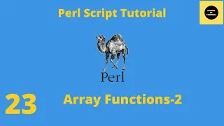 Array Functions - Perl Script Basics Tutorial