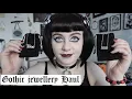 GOTHIC JEWELLERY HAUL - MYSTICUM LUNA AND ROGUE MOON