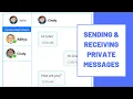 Private Messages Private Chat Application Using ReactJS Socket io Part 9