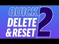 Quick Delete Reset 2 for After Effects