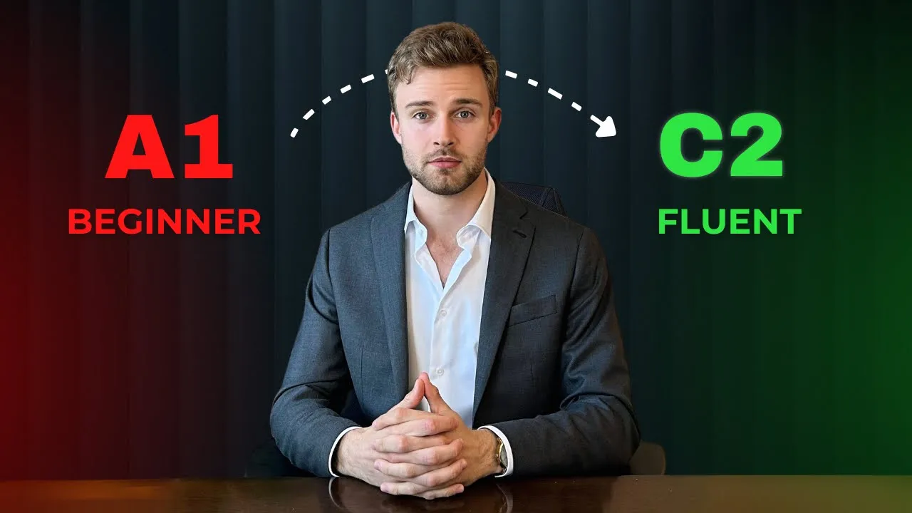 Outline Video HOW TO BECOME FLUENT IN ENGLISH: Complete Study Plan 2025