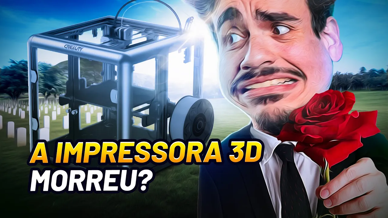 A impressão 3D morreu? O que aconteceu com a impressora 3D e porquê ninguém mais fala dela?
