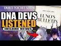 DNA DEVS LISTENED THESE NEW UPDATES CHANGE EVERYTHING