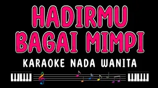 hadirmu bagai mimpi karaoke nada wanita fauzi bima 