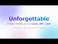 Unforgettable Rewind Diff Audit AI Agent Memory Cockroac B AWS Hackathon