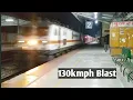 Download Lagu Dangerous! Sampoorna kranti \u0026 Poorva Express blast through Firozabad at 130kmph Full Speed