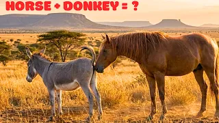 horse donkey the rare 