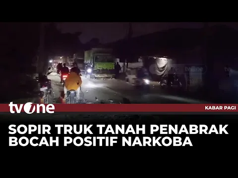 Sopir Truk Tabrak Bocah SD Positif Gunakan Narkoba