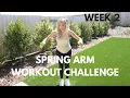 WEEK 2 - ARM WORKOUT SPRING CHALLENGE