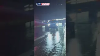 Watch Torrential Downpours Turn Texas Highway Into A River Amid Life-threatening Flash Flooding