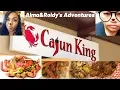 EATING seafood at Cajun King and crepes at Aloha Crepes