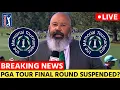 Memorial Tournament THROWN Into CHAOS PGA Tour Forced To SUSPEND Play Fans Are STUNNED