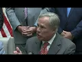 Gov Greg Abbott vows to eliminate rape