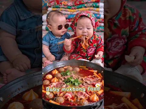 Baby mukbang food so cute #shorts  #shortvideo  #viralvideo  #viralvideo