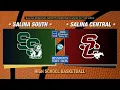 Salina South Basketball vs Salina Central 25