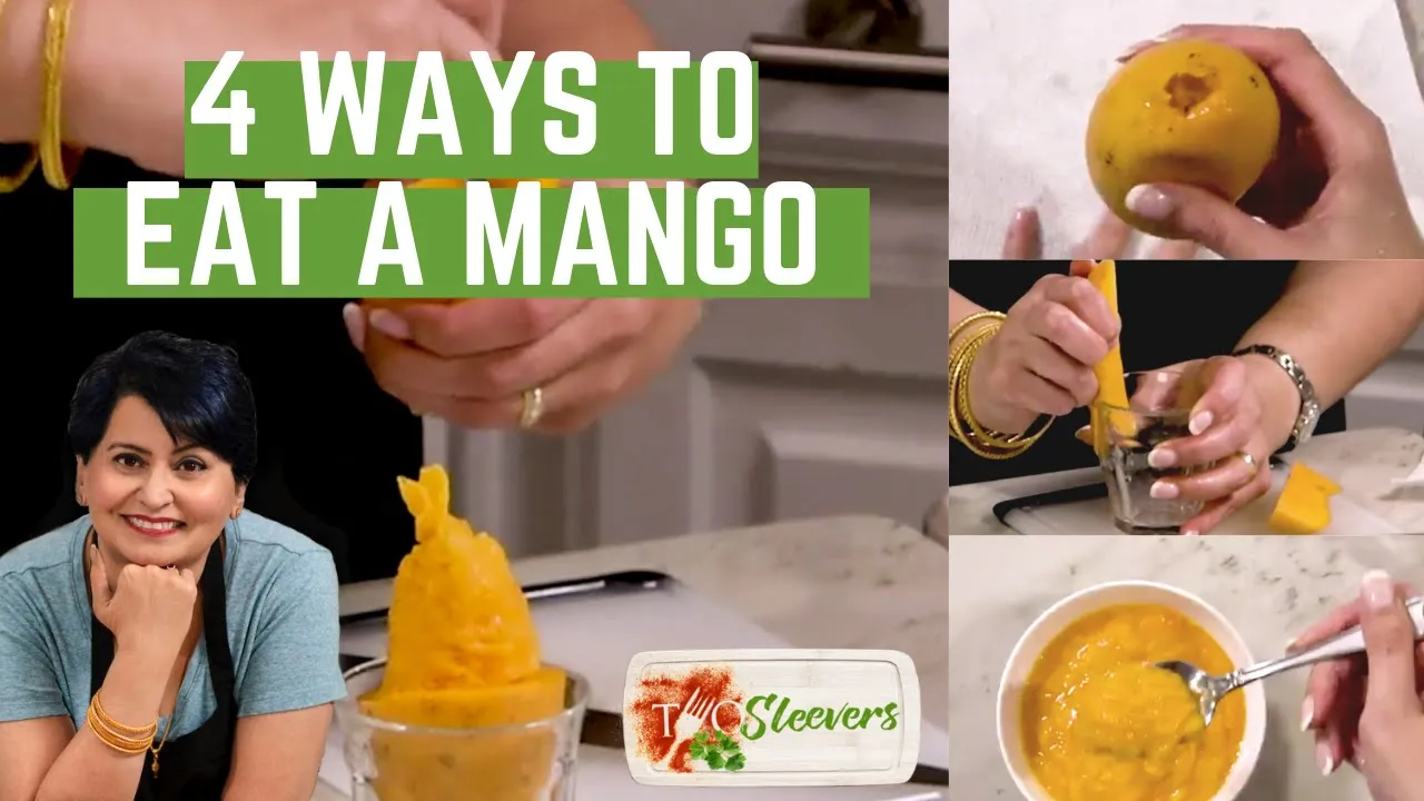 Four Ways to Cut and Eat a Mango