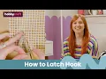 How to Latch Hook for Beginners Get Started in Latch Hook Hobbycraft