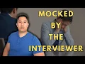 Extremely Disrespectful Interview Experience