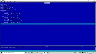 Making a virtual calculator by using Qbasic