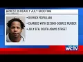 Man arrested charged with second-degree murder in July shooting in Tallahassee