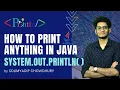 5 Print Hello World in Java - System out println Println