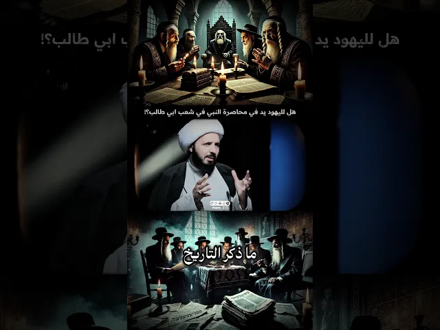 ⁣هل لليهود يد في محاصرة النبي في شعب ابي طالب؟! | #ايزدشناس #اكسبلور #كربلاء #الشيعة #النبي_محمد