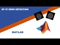 Matlab Edge Detection