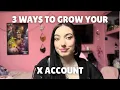 3 ways you can grow your twitter to gain more followers and engagement