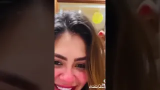 رد فعل هدير عبد الرازق بعد فضيحه رحمه محسن 