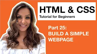 HTML CSS Tutorial for Beginners - 25