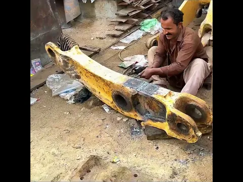 The Ultimate Heavy Fabrication: Fixing a Broken Loader Arm
