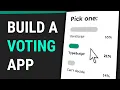 How to Build a Full Stack Voting App with JavaScript and Node js