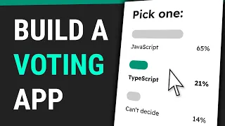 How to Build a Full Stack Voting App with JavaScript and Node js