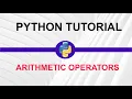Arithmetic operator in python - 6 in