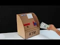 ATM Wit raw and Deposit Money Machine DIY