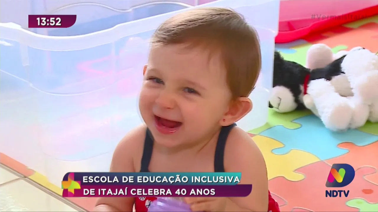 Escola e educação inclusiva de Itajaí celebra 40 anos