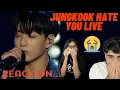 Lagu 정국 (Jung Kook) 'Hate You' @ iHeartRadio LIVE | REACTION!! GREATEST LIVE PERFORMANCE!!