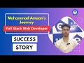 Mohammad Amaan s Success Story Full Stack Development Training in Hyderabad Elearn Infotech