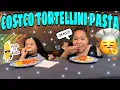 HOW TO MAKE TORTELLINI PASTA FROM COSTCO MUKBANG