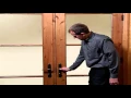 Multi-Point Lock Operation on Hinged Patio Doors
