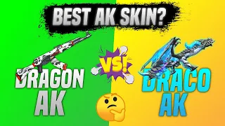 Download Free Fire Blue Flame Draco Skin Vs Dragon AK Which is Better | Best AK Skin in Garena Freefire MP3
