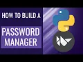 Make a Password Manager with Python Kivy