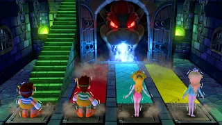 Mario Party 10 - Ultimate 4-Player Minigame Showdown! Mario Vs Luigi Vs Peach Vs Rosalina
