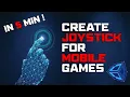 Create mobile joystick in unity visual scripting