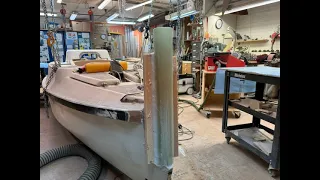 23 Nov 2024 Preparing mastholder for glassfiber reinforcement