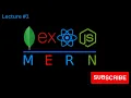 MERN STACK React JS Install Node JS JavaScript Datatype lecture