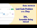 87 Scramble String C Leetcode Daily Challenge