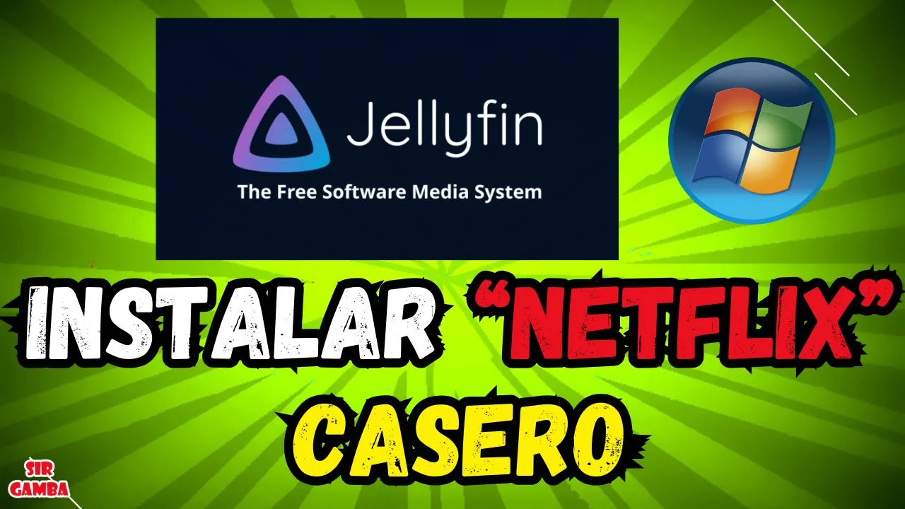💻 Cómo Instalar Jellyfin en Windows ✅ Tu Servidor Multimedia GRATIS
