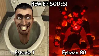 Skibidi Toilet 1 - 80 ALL Seasons & New Episodes (FULL SERIES) Upgraded Astro Toilet (Episode 81?)