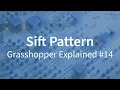 Grasshopper Explained SIFT PATTERN